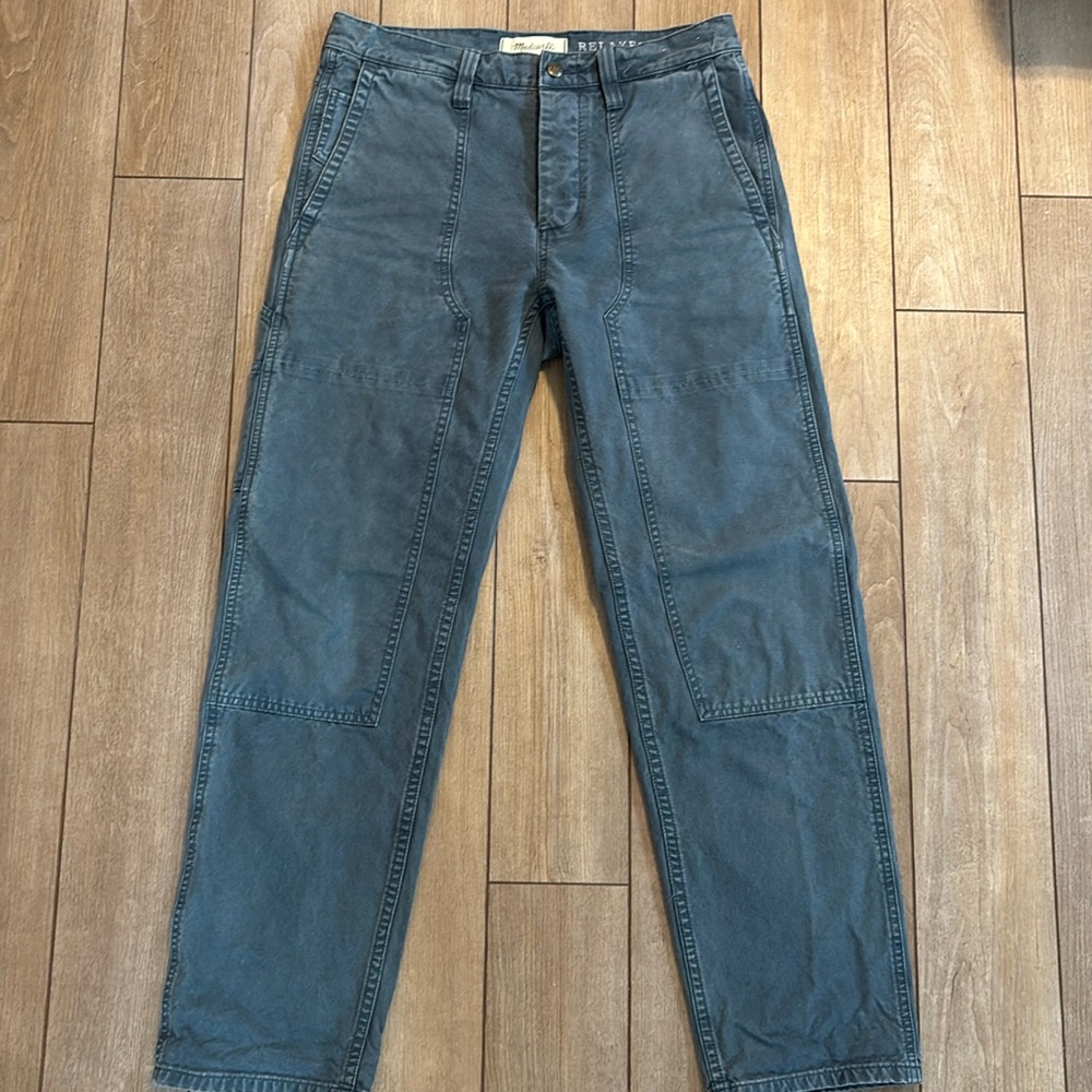 Madewell Relaxed Straight Workwear Pants - 29x32
